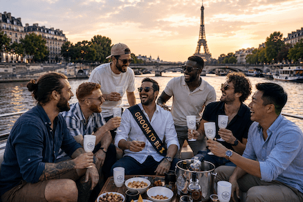 EVG bateau Paris : l’idée originale pour un enterrement de vie de garçon inoubliable sur la Seine