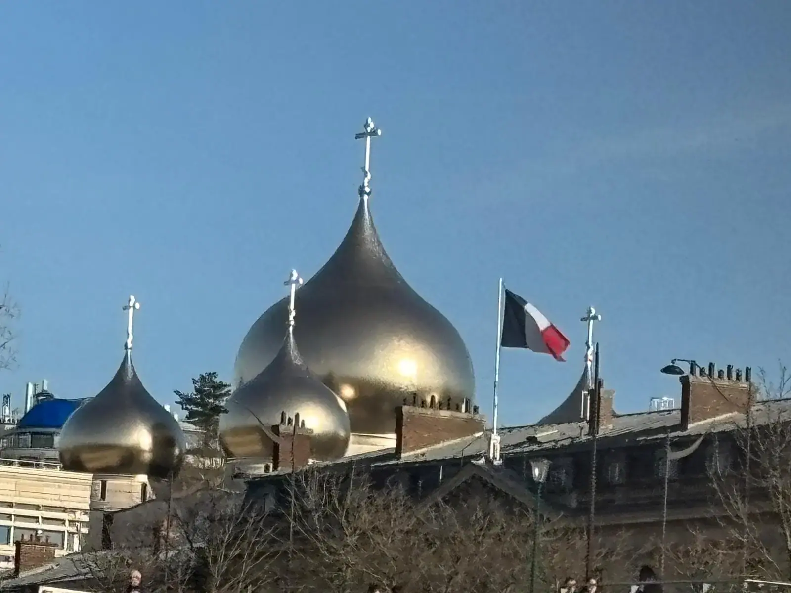 Vue sur les monuments