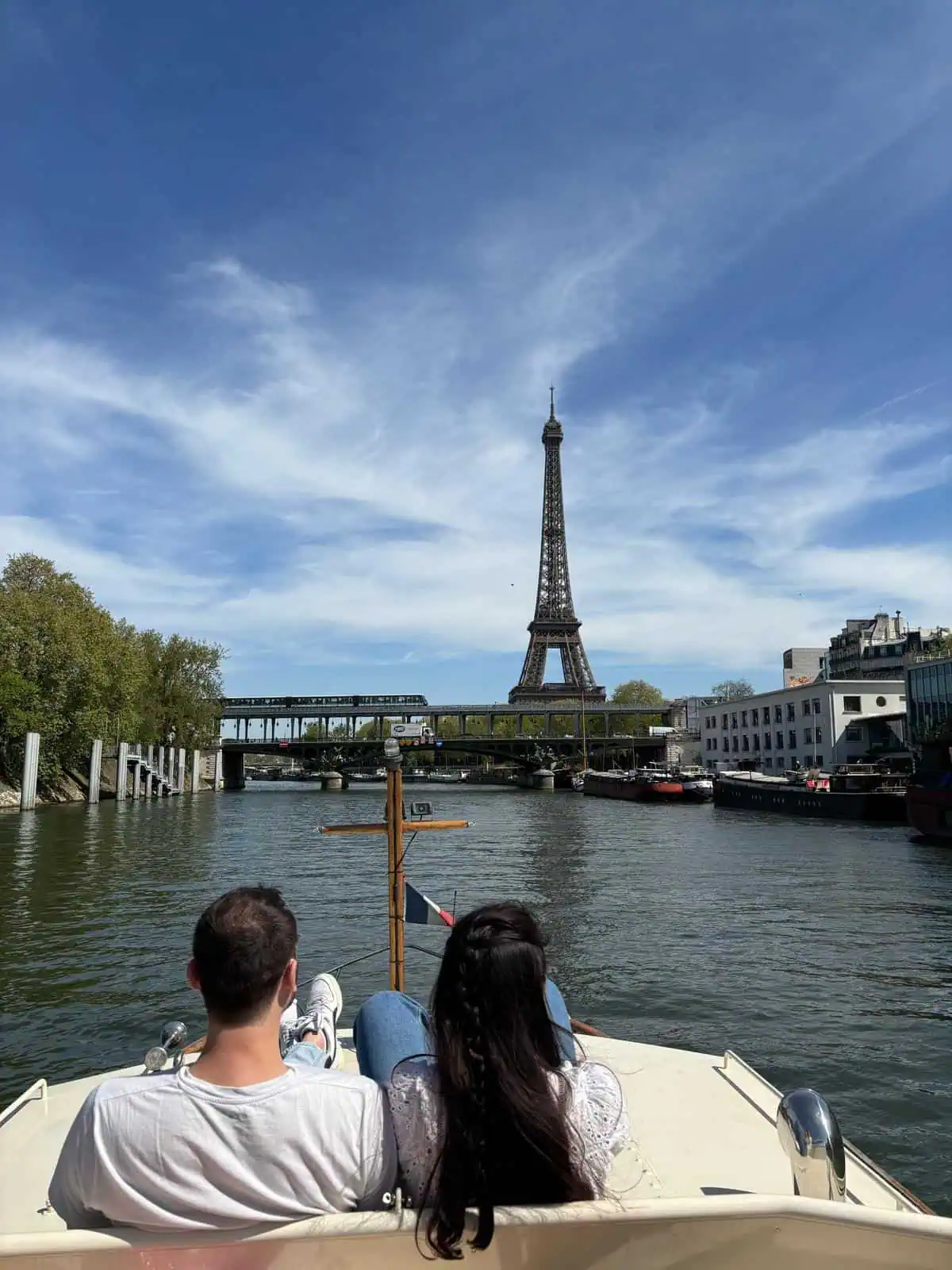 Soirée sur le bateau