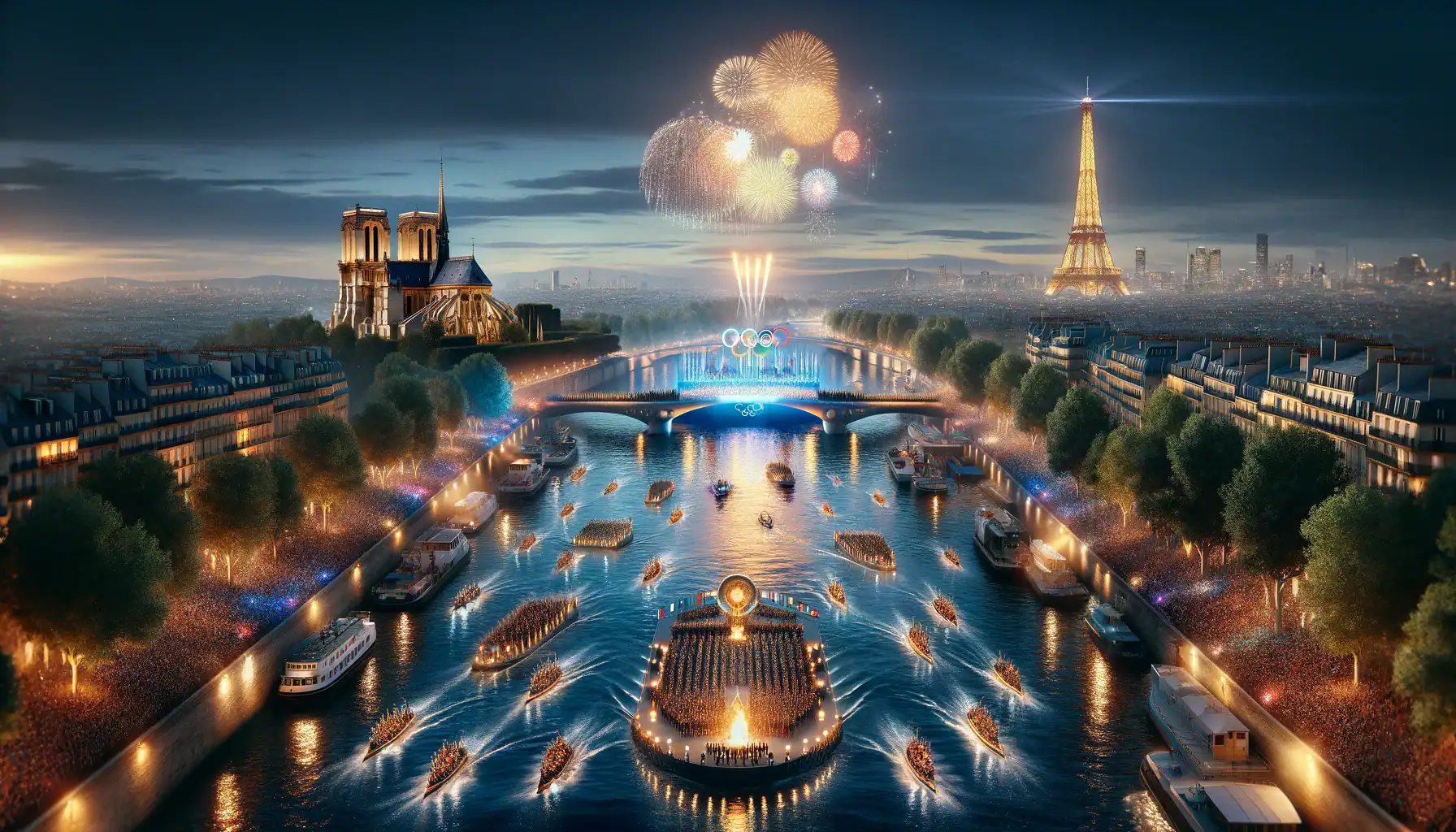 Un Bateau à Paris aux Jeux Olympiques