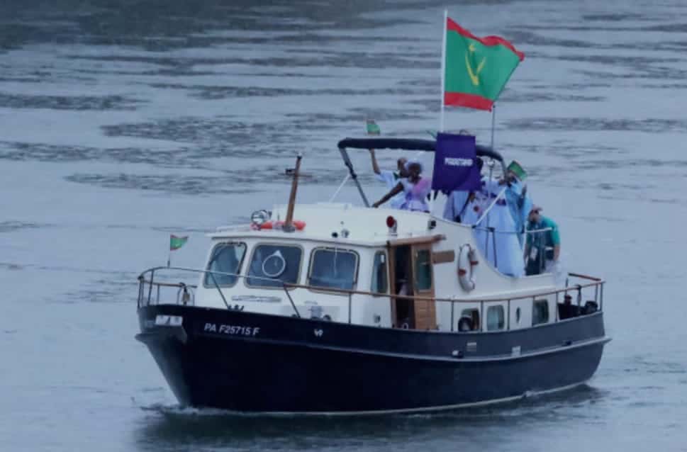 Le Senang participe à la cérémonie d’ouverture des Jeux Olympiques de Paris 2024.